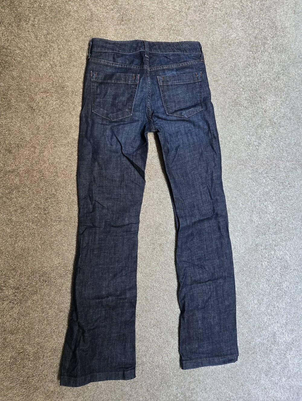 J.Crew High-Heel Flare Dark Wash Stretch Denim Jeans Size 26